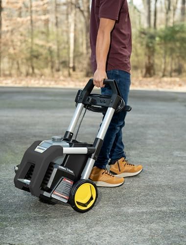 K rcher Pressure Washer K 1  Max 1 45 GPM  1700 PSI  Trigger Spray Gun & Vario Power Spray Wand   for Cars  Bikes  Deck  Driveways  Siding  Patios