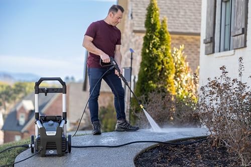 K rcher Pressure Washer K 1  Max 1 45 GPM  1700 PSI  Trigger Spray Gun & Vario Power Spray Wand   for Cars  Bikes  Deck  Driveways  Siding  Patios