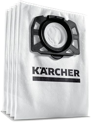 K rcher Shop Vacuum WD 4  5 3 Gal  3 8 Peak HP  33 ft Reach  Wet Dry Vacuum Cleaner  Heavy Duty  Blower Function  Crevice Tool  Floor Nozzle  Great for DIY Projects and Workshops