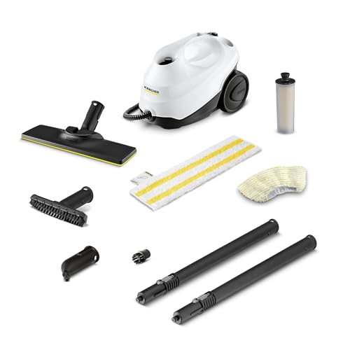 K rcher Steam Cleaner  Multi Purpose  Power Steamer  Chemical Free  40 Sec Heat Up  for Grout  Tile  Hard Floors  Appliances & More   SC 3 Easy Fix