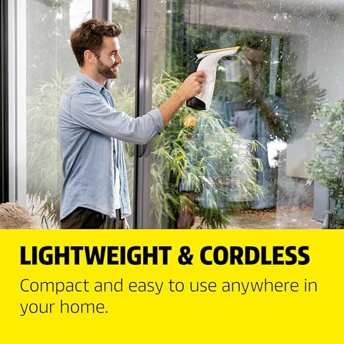 K rcher WV 6 Electric Window Vacuum Squeegee 11   Cleans Showers  Mirrors  Glass  and Countertops   Electric Squeegee