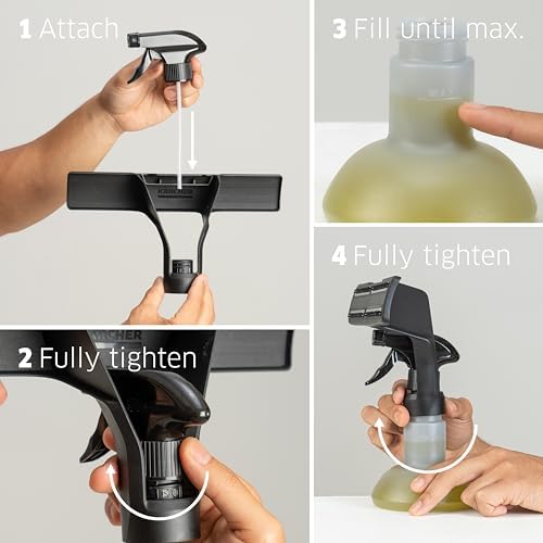 K rcher WV 6 Electric Window Vacuum Squeegee 11   Cleans Showers  Mirrors  Glass  and Countertops   Electric Squeegee