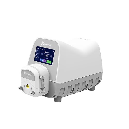 Kamoer UIP WIFI E affordable intelligent high flow peristaltic pump stepper motor 100V 240VAC adjustable dosing pump 0 5 1500ml/min touch screen control
