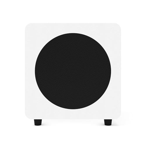 Kanto SUB8VMW Sealed Powered Subwoofer   300W Peak Power   8 Woofer   Matte White