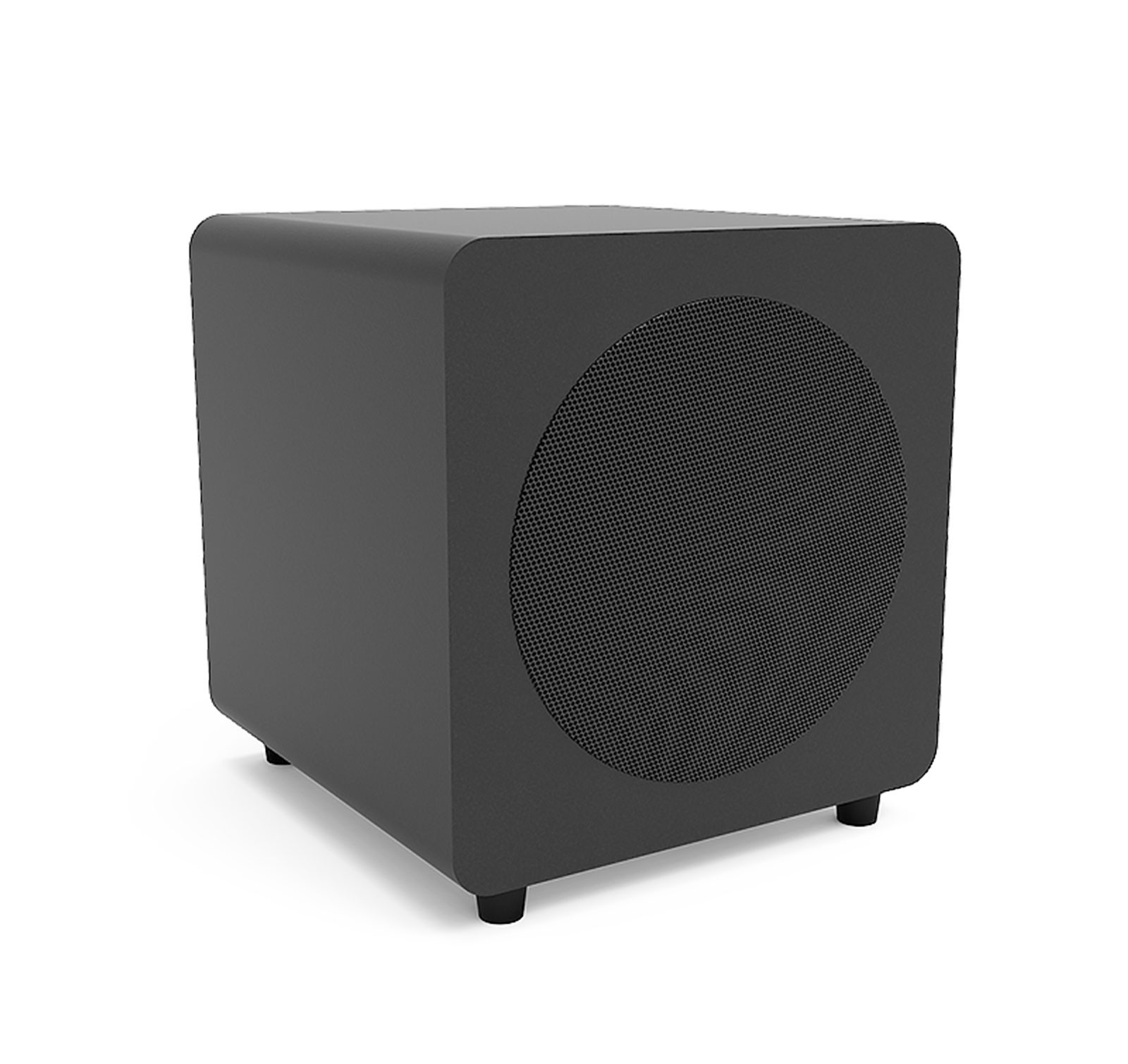 Kanto SUB8V Onyx   Matte Black Powered Subwoofer  Open Box  Damaged Box
