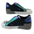 Karl Lagerfeld Shoes Womens Size 7 Mavise Slip on Sneaker with Pins Nwob  149