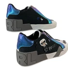 Karl Lagerfeld Shoes Womens Size 7 Mavise Slip on Sneaker with Pins Nwob  149