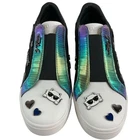 Karl Lagerfeld Shoes Womens Size 7 Mavise Slip on Sneaker with Pins Nwob  149