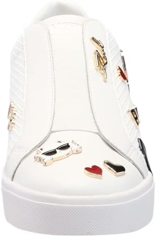 Talla 5.5 - Karl Lagerfeld Zapatillas Mavise sin cordones con alfileres para mujer