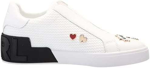 Talla 5.5 - Karl Lagerfeld Zapatillas Mavise sin cordones con alfileres para mujer