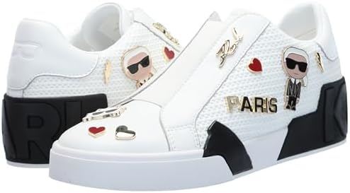 Talla 5.5 - Karl Lagerfeld Zapatillas Mavise sin cordones con alfileres para mujer