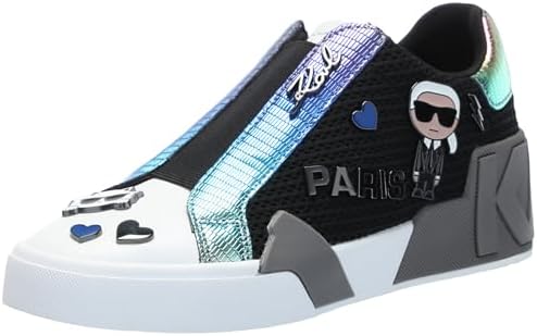 Talla 5.5 - Karl Lagerfeld Zapatillas Mavise sin cordones con alfileres para mujer