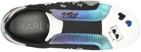 Talla 5.5 - Karl Lagerfeld Zapatillas Mavise sin cordones con alfileres para mujer