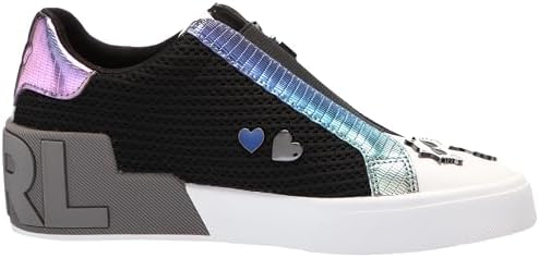 Talla 5.5 - Karl Lagerfeld Zapatillas Mavise sin cordones con alfileres para mujer