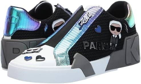 Talla 5.5 - Karl Lagerfeld Zapatillas Mavise sin cordones con alfileres para mujer