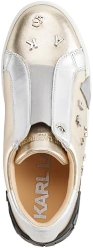 Talla 5.5 - Karl Lagerfeld Zapatillas Mavise sin cordones con alfileres para mujer