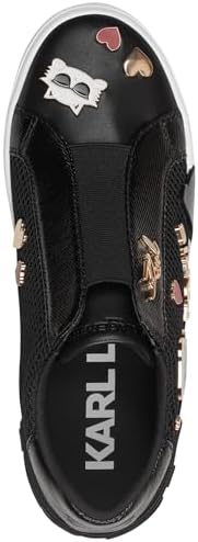 Talla 5.5 - Karl Lagerfeld Zapatillas Mavise sin cordones con alfileres para mujer