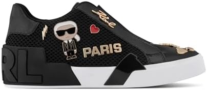 Talla 5.5 - Karl Lagerfeld Zapatillas Mavise sin cordones con alfileres para mujer