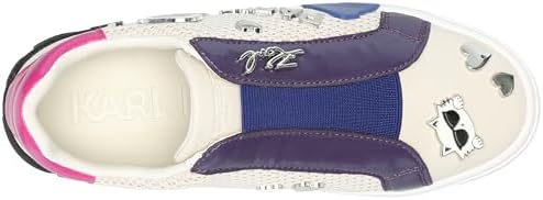 Talla 5.5 - Karl Lagerfeld Zapatillas Mavise sin cordones con alfileres para mujer