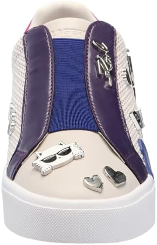 Talla 5.5 - Karl Lagerfeld Zapatillas Mavise sin cordones con alfileres para mujer