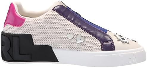 Talla 5.5 - Karl Lagerfeld Zapatillas Mavise sin cordones con alfileres para mujer