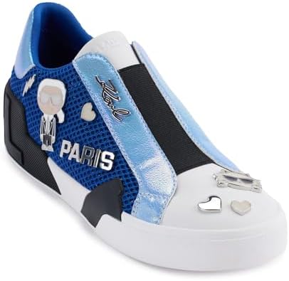 Talla 5.5 - Karl Lagerfeld Zapatillas Mavise sin cordones con alfileres para mujer