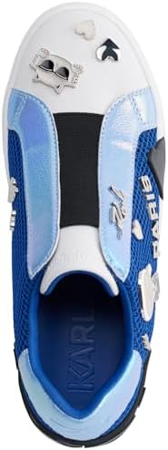 Talla 5.5 - Karl Lagerfeld Zapatillas Mavise sin cordones con alfileres para mujer