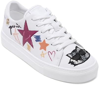 Talla 7 Mujer, Karl Lagerfeld Womens Cate Ikonic Lace up Sneaker