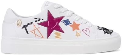 Talla 7 Mujer, Karl Lagerfeld Womens Cate Ikonic Lace up Sneaker