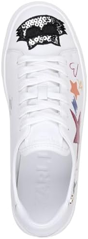 Talla 7 Mujer, Karl Lagerfeld Womens Cate Ikonic Lace up Sneaker