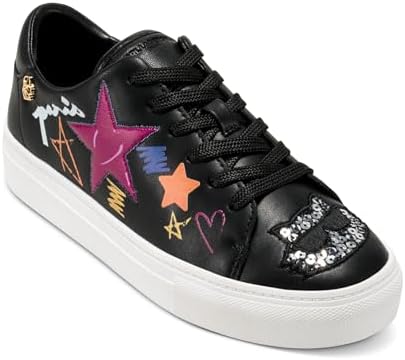 Talla 7 Mujer, Karl Lagerfeld Womens Cate Ikonic Lace up Sneaker