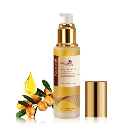 Karseell Collagen Hair Treatment Deep Repair Conditioning All Hair Types 16 90 oz 500ml Argan Oil Hair Serum for Dry Damaged Hair 50ml