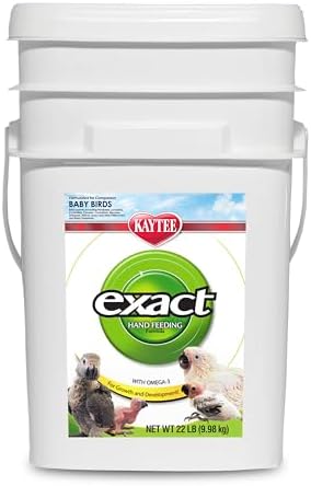 Kaytee Exact Hand Feeding For Baby Birds  22 Lb Bucket