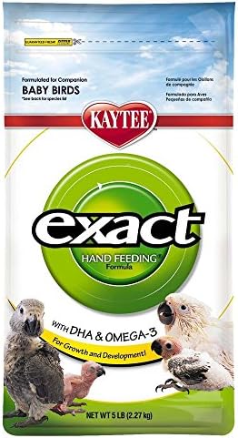 Kaytee exact hand feeding formula for parrots and conures  5 Lb