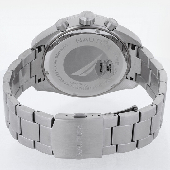 Key Biscane Chronograph Quartz Blue Dial Men s Watch Box Set