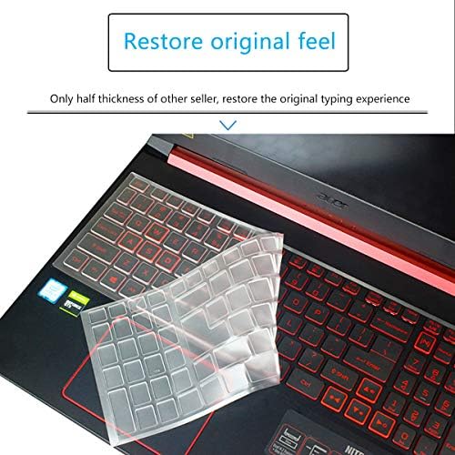Keyboard Cover for Acer Nitro 5  Nitro 16  Nitro 17  Predator Helios 300 PH315 55/54/53/52 PH317 53/54  Nitro 5 AN515 58/57/56/54/55/45/43/44 AN517 54/53/51/52 Not Fit Nitro V15 V16  PH16 72 PH18 72 