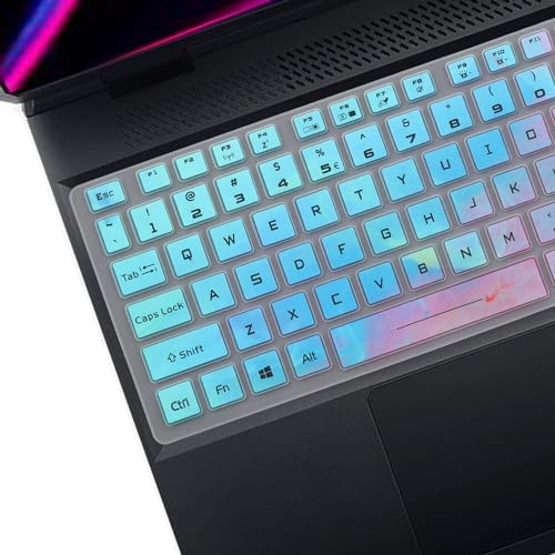 Keyboard Cover for Acer Nitro 5  Nitro 16  Nitro 17  Predator Helios 300 PH315 55/54/53/52 PH317 53/54  Nitro 5 AN515 58/57/56/54/55/45/43/44 AN517 54/53/51/52 Not Fit Nitro V15 V16  PH16 72 PH18 72 