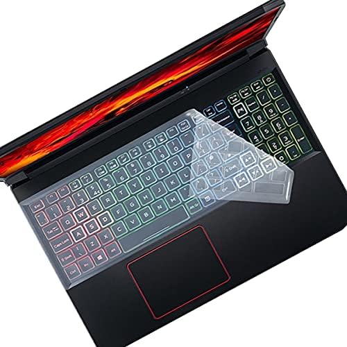 Keyboard Cover for Acer Nitro 5  Nitro 16  Nitro 17  Predator Helios 300 PH315 55/54/53/52 PH317 53/54  Nitro 5 AN515 58/57/56/54/55/45/43/44 AN517 54/53/51/52 Not Fit Nitro V15 V16  PH16 72 PH18 72 