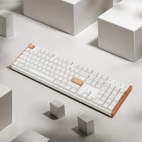 Keychron K10 HE Hall Effect Keyboard Wireless  Magnetic Switch Hot Swappable  Adjustable Actuation Rapid Trigger Mode with Aluminum   Wood Frame  Full Size Custom RGB for Mac Windows Linux   Black