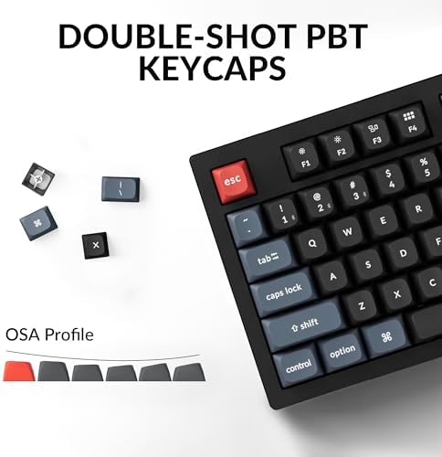 Keychron K10 Pro Wireless Custom Mechanical Keyboard  QMK/VIA Programmable Bluetooth/Wired White Backlight  Hot swappable Keychron K Pro Brown Switch   For Mac Windows Linux