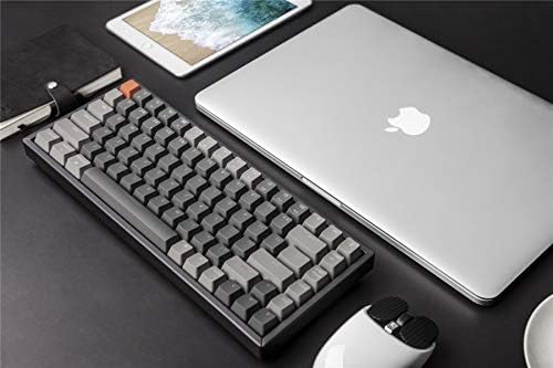 Keychron K2 Wireless Mechanical Keyboard  75  Layout 84 Key Bluetooth/USB C Wired Compact RGB Backlit Anti Ghosting/N Key Rollover  Gateron G Pro Brown Switch Aluminum Frame for Mac Windows  Version 2