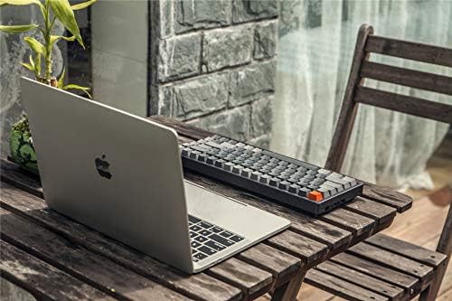 Keychron K2 Wireless Mechanical Keyboard  75  Layout 84 Key Bluetooth/USB C Wired Compact RGB Backlit Anti Ghosting/N Key Rollover  Gateron G Pro Brown Switch Aluminum Frame for Mac Windows  Version 2