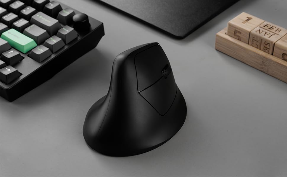 Keychron M5 Wireless Gaming Optical Mouse and Mouse Pad