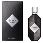 Khadlaj Onyx Silver Eau de Parfum EDP Spray for Men 3 4 oz / 100 ml   New