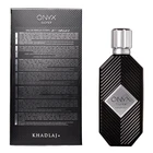 Khadlaj Onyx Silver Eau de Parfum EDP Spray for Men 3 4 oz / 100 ml   New