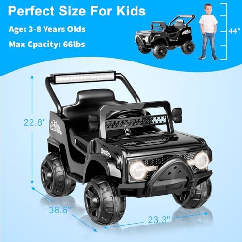 Kids Electric Motorcycle  Electric Scooter for 3 8  3 Wheel 12V Electric Ride On Scooter with Light Ride  Music  USB with Storage Compartments & Soft Start  Motorcycle for Girls  Pink