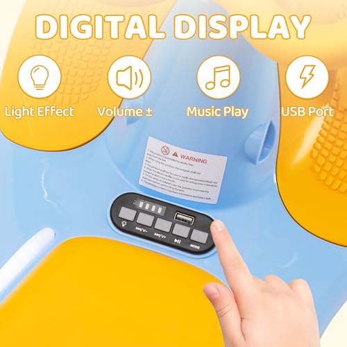 Kids Electric Motorcycle  Electric Scooter for 3 8  3 Wheel 12V Electric Ride On Scooter with Light Ride  Music  USB with Storage Compartments & Soft Start  Motorcycle for Girls  Pink