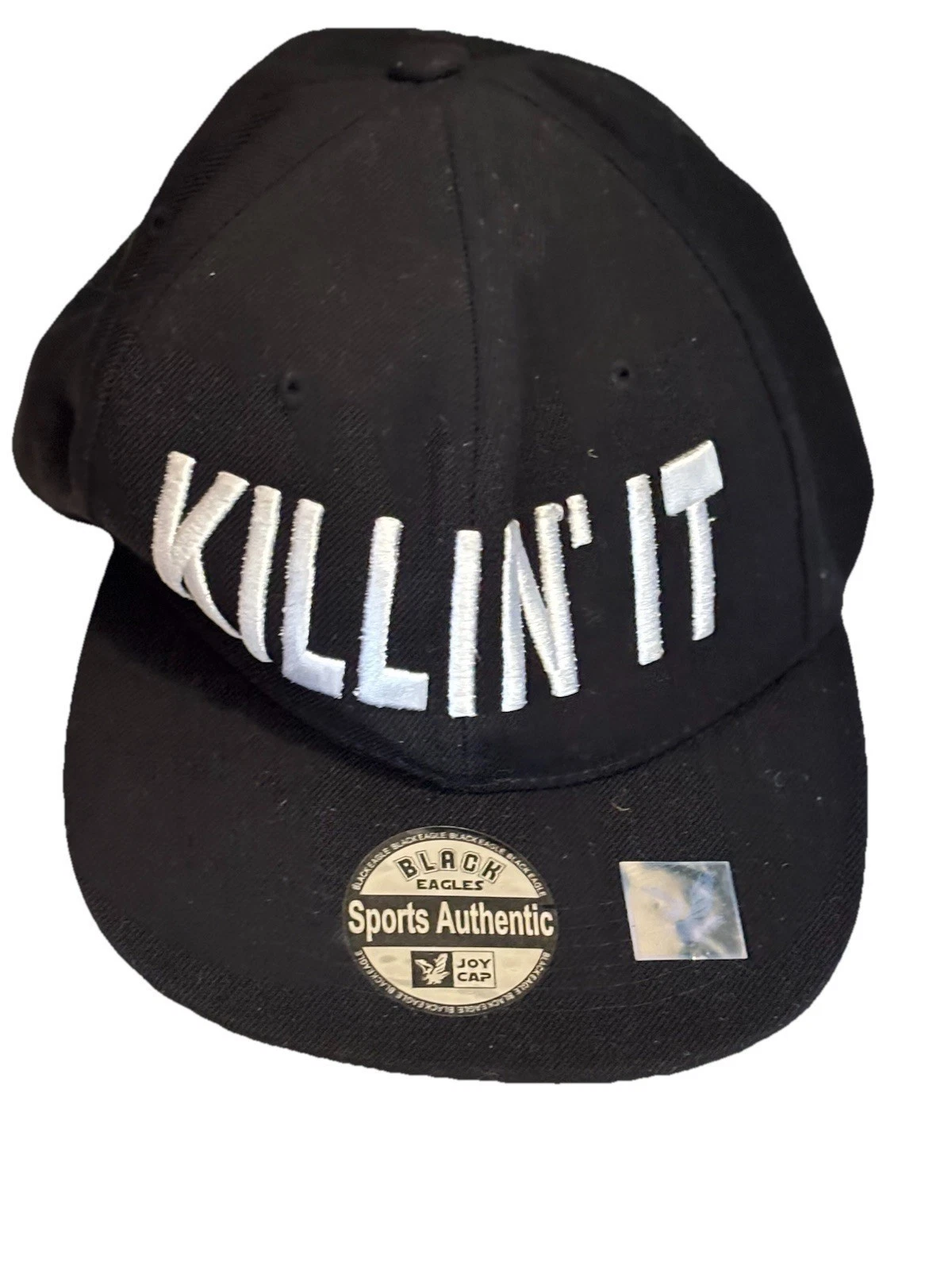 Killin  It Strapback Hat Cap Adjustable Black Gray White Embroidered Killing