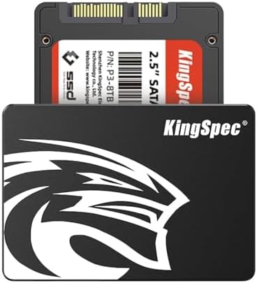 KingSpec 1TB 2 5 SSD SATA III Internal   550MB/s Read  520MB/s Write with 3D NAND Flash  for Laptop & Desktop PC Upgrade