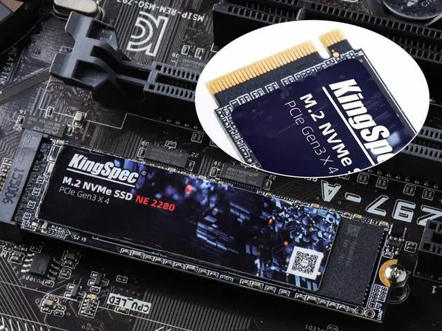 KingSpec M2 SSD NVMe 1TB M 2 2280 PCIe Gen 3 0X4 SSD Internal Solid State Drive Computer Disk Data Storage NAND Flash Hard Drives PC Desktop Laptop Ultrabook